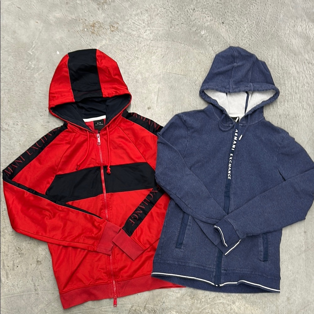 ARMANI EXCHANGE
2 jackets size small